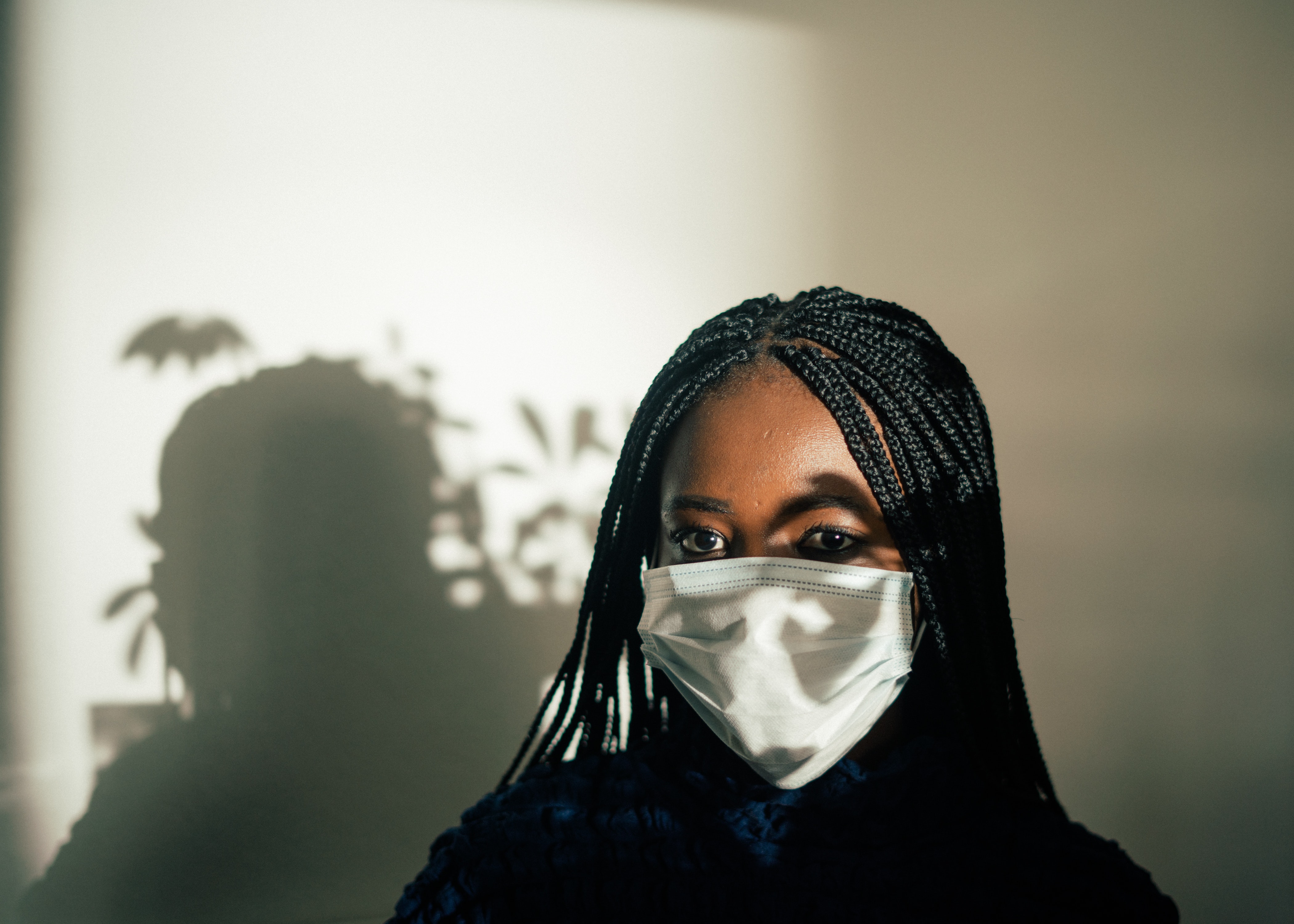 Black woman mask Black woman mask